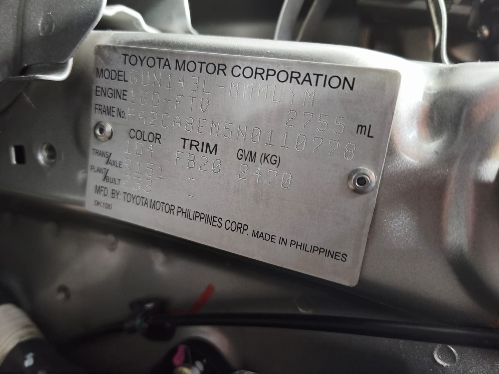 Used 1
                    TOYOTA
                     for Sale Image