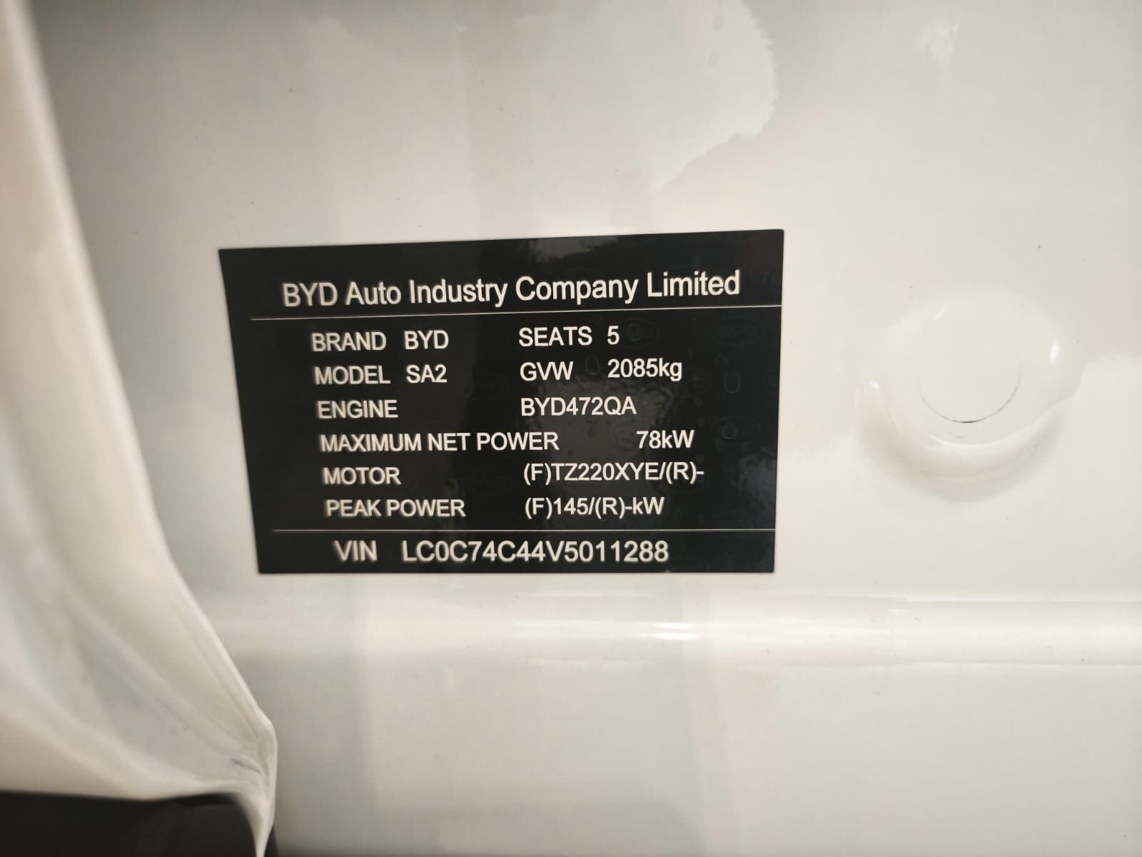 Used 1
                    BYD
                     for Sale Image