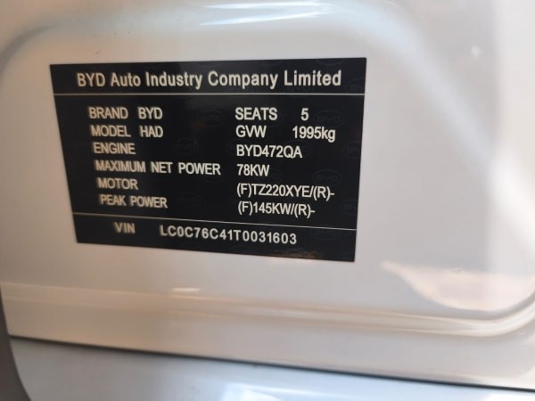 Used 1
                    BYD
                     for Sale Image
