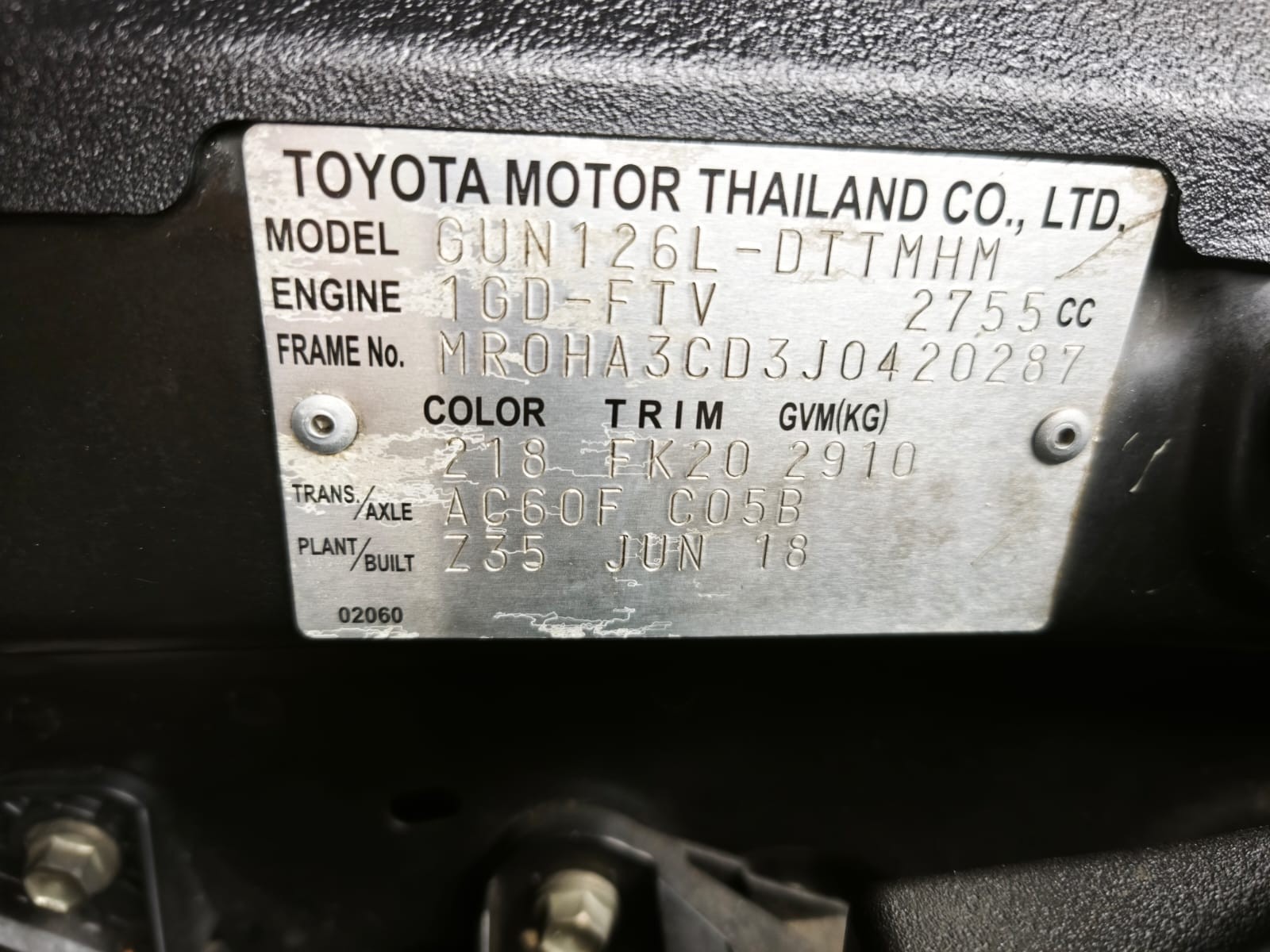 Used 1
                    TOYOTA
                     for Sale Image