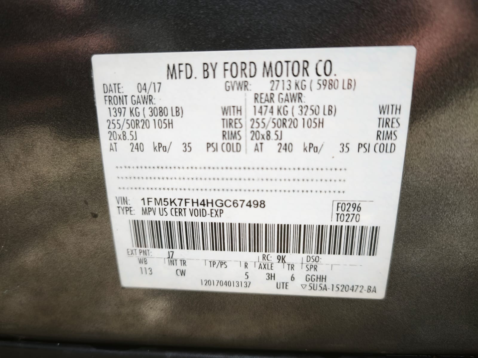 Used 1
                    FORD
                     for Sale Image