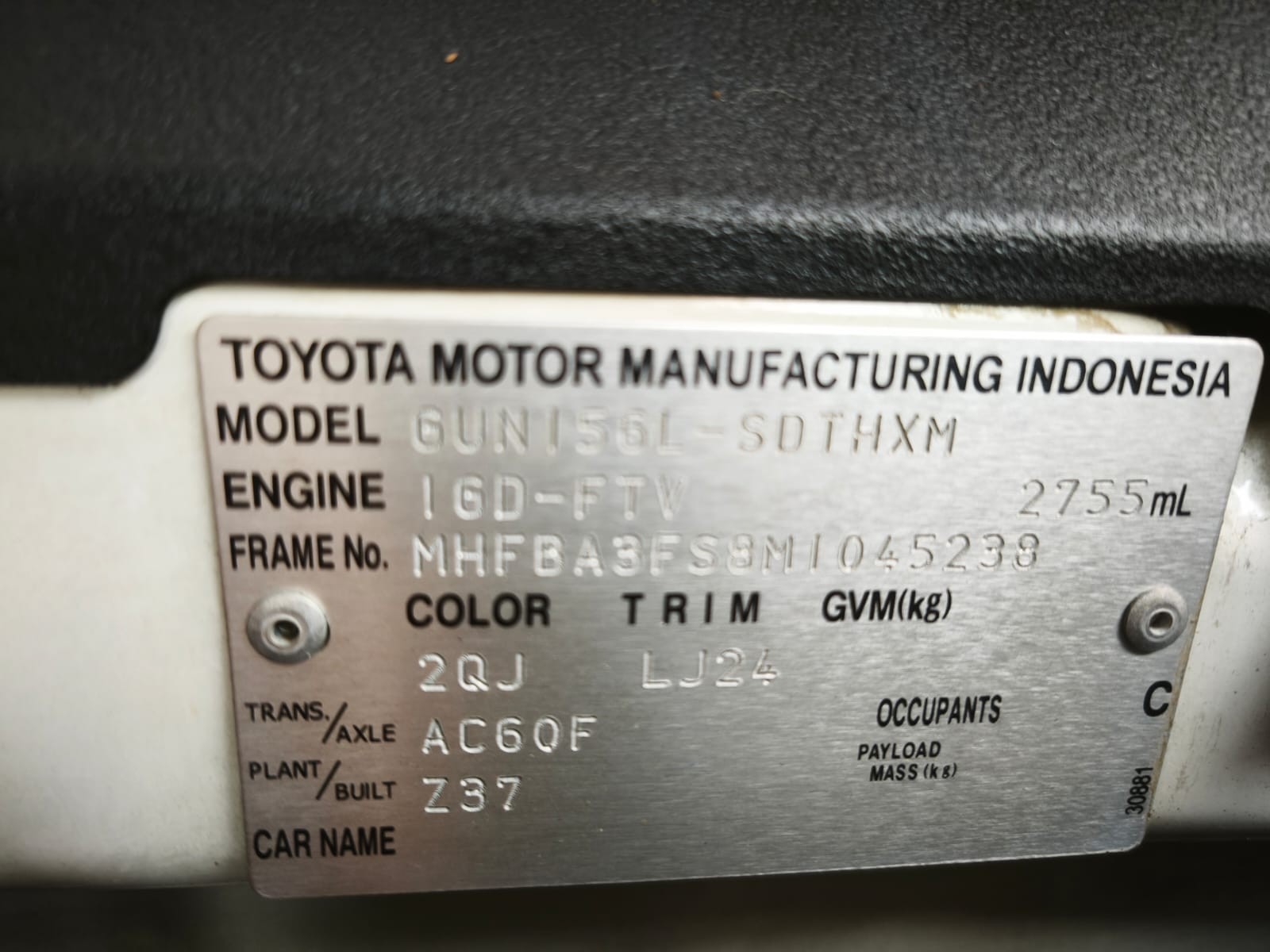 Used 1
                    TOYOTA
                     for Sale Image