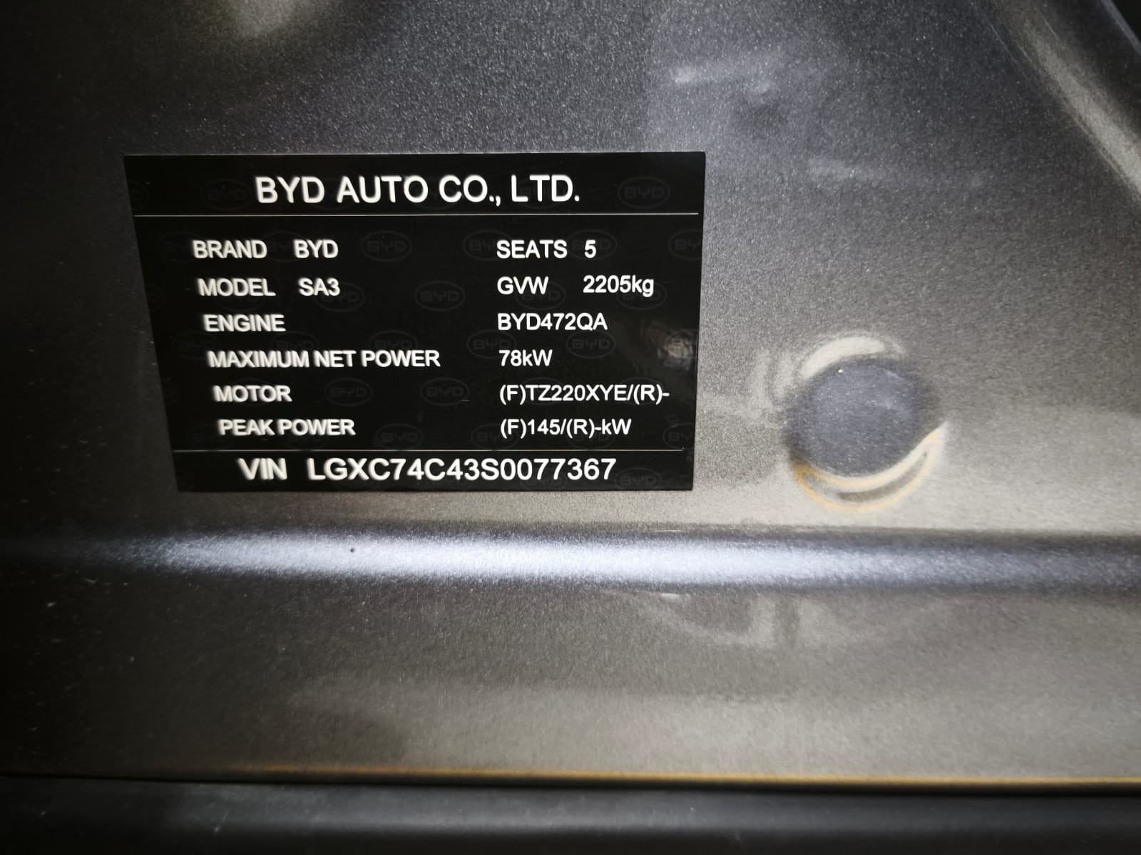 Used 1
                    BYD
                     for Sale Image